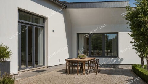 Modern Bavarian Home with Outdoor Dining Area