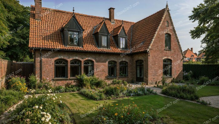 Picturesque Gothic House with Spacious Garden