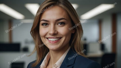 Professional Secretary in a Well-organized Corporate Office