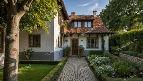 Quaint Countryside Home with Rustic Charm and Greenery