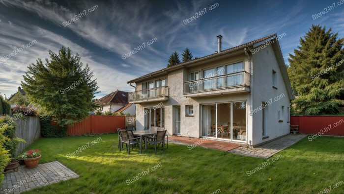 Spacious German Family Home with Large Garden and Balconies