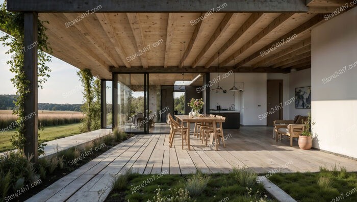 Spacious Southern German Home with Inviting Outdoor Dining Area