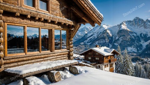 Stunning Alpine Chalet with Panoramic Mountain Views