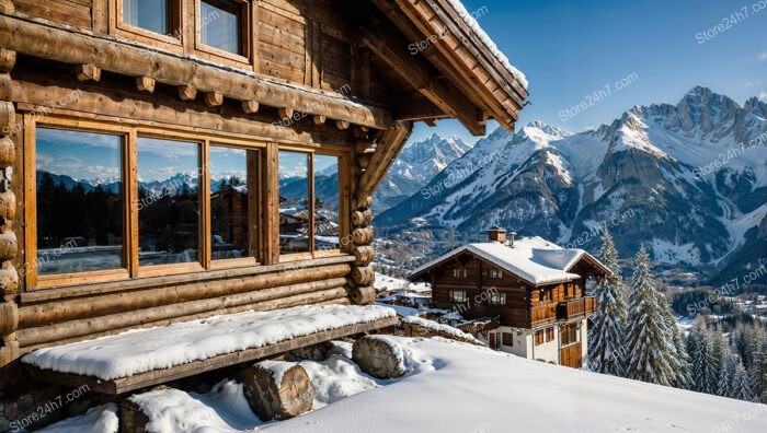 Stunning Alpine Chalet with Panoramic Mountain Views