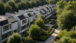 Stylish Reihenhäuser in Germany with Modern Architecture