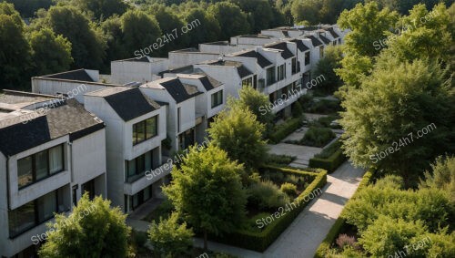 Stylish Reihenhäuser in Germany with Modern Architecture