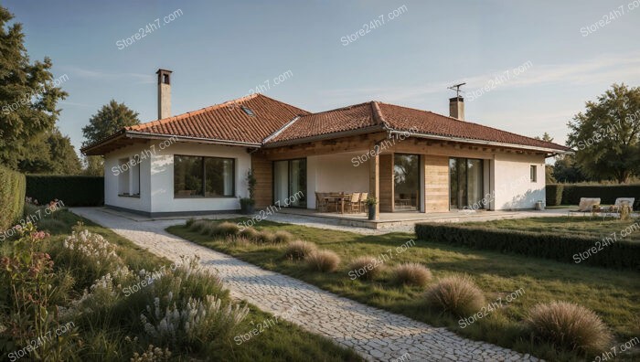 Traditional Bavarian Home with Spacious Porch and Garden