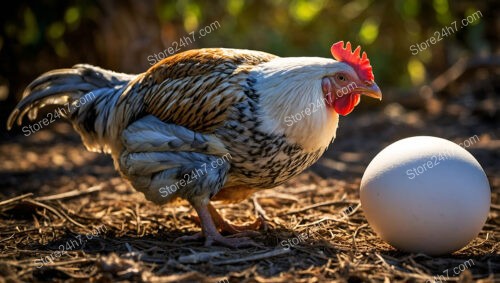 What Came First: Chicken and the Enigmatic Giant Egg