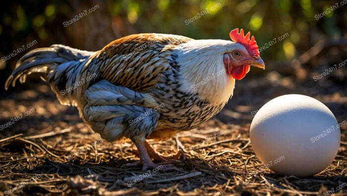 What Came First: Chicken and the Enigmatic Giant Egg