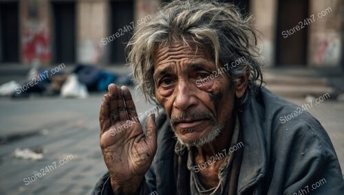 A Hand Raised in Silent Plea for Recognition