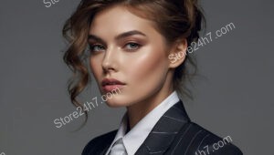 Elegant Loose Waves for a Sophisticated Professional Office Look