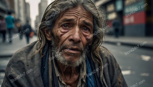 Weathered by Time and Neglect on City Streets