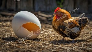 What Comes First? A Chicken and its Egg