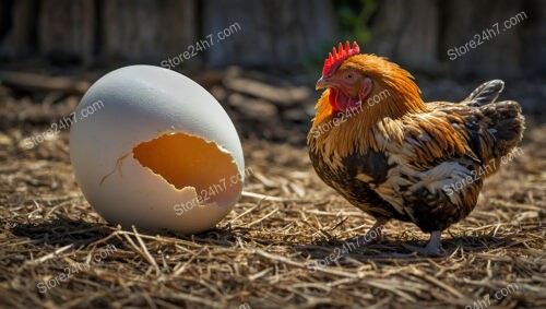 What Comes First? A Chicken and its Egg