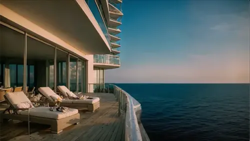 Oceanfront Balcony with Endless Views