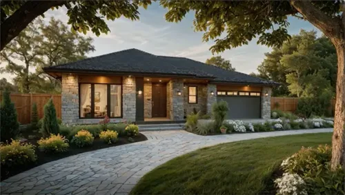 Charming Stone Exterior Family Home