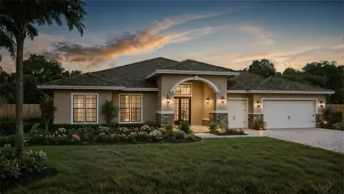 Spacious Family Home with Arched Entrance