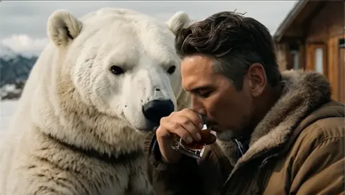 Whiskey with a Polar Friend