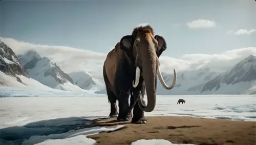 Close Encounter with Majestic Mammoth