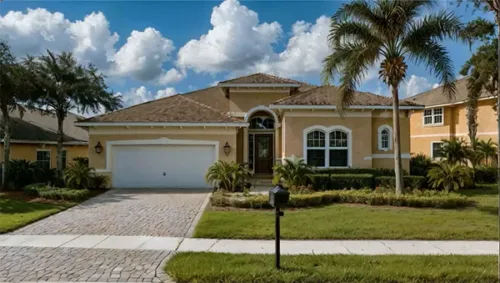 Charming Florida Home with Lush Landscape