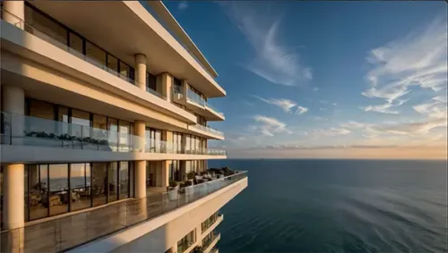 Oceanfront Luxury Condo at Sunset