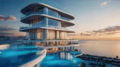 Luxurious Oceanfront Penthouse with Infinity Pool