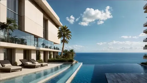 Infinity Pool Views Over Ocean