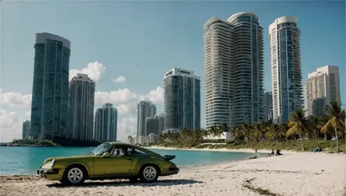 Luxury Beachfront Living and Porsche