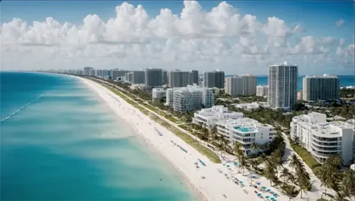 Florida Coastline Luxury Living View