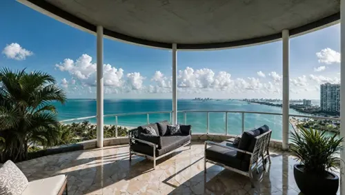 Panoramic Ocean Views from Terrace