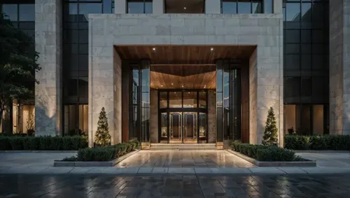 Elegant New York Condo Entrance Design