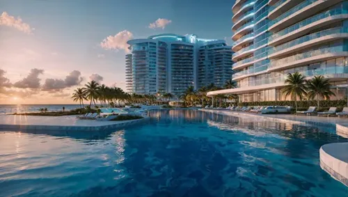 Oceanfront Condo with Sunset Pool Views