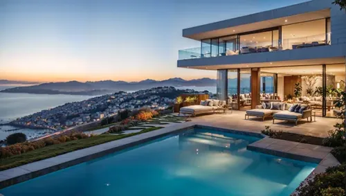 California Oceanview Luxury Family Home