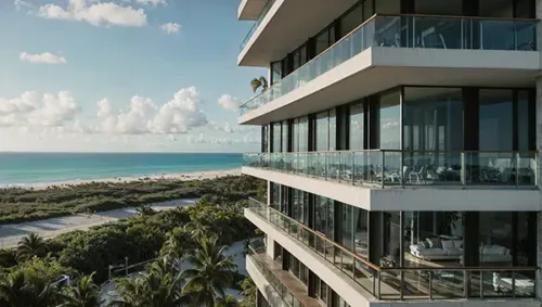 Sleek Oceanview Condo with Balconies