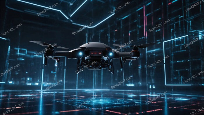 Advanced Drone in a Digital Matrix Environment